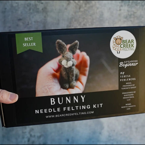 Rabbit Needle Felting Kit