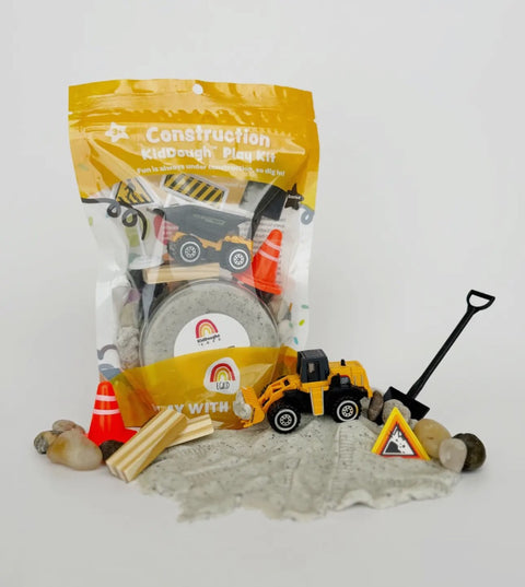 Construction KidDough Play Kit, - EarthGrown KidDough
