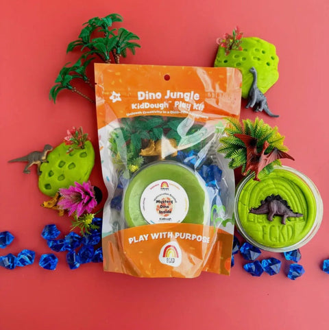 Dino Jungle KidDough Play Kit - Earthgrown KidDough