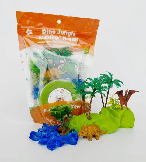 Dino Jungle KidDough Play Kit - Earthgrown KidDough