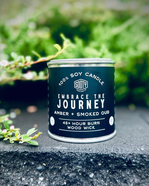 Embrace The Journey Candle - Sooty Venture Co.