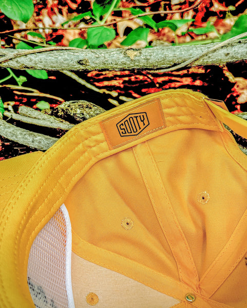 Outbound Unstructured Snapback Hat Yellow - Sooty Venture Co.