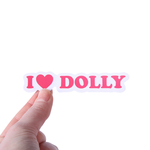 I ♥ Dolly Sticker