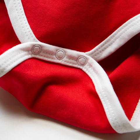 I'm The Reason We're Late Bodysuit - Red