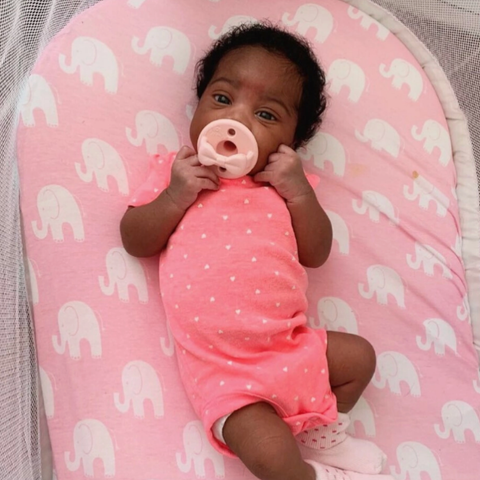 Itzy Ritzy Sweetie Soother™ Pacifier Set - Pink Bows
