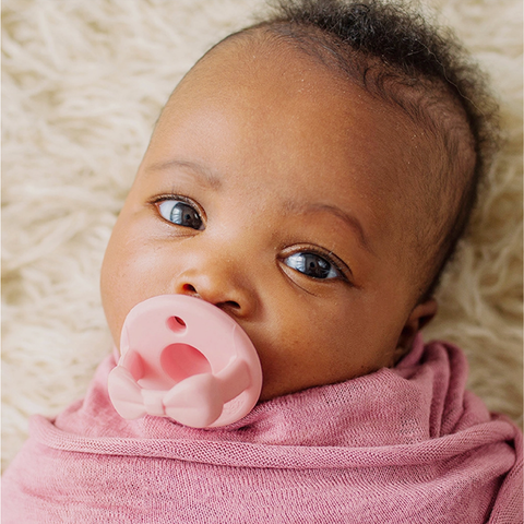 Itzy Ritzy Sweetie Soother™ Pacifier Set - Pink Bows