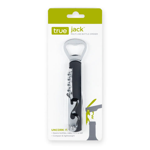 Jack™ Compact Multi-Use Beer & Wine Bottle Opener