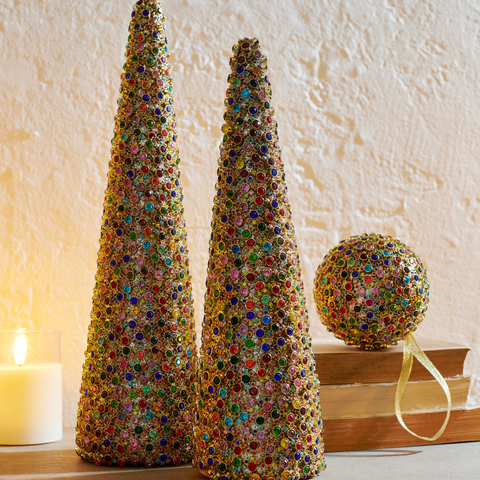 Jewel Box Gem Ball Ornament