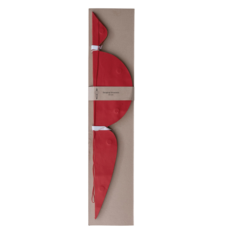 Jewel Box Jumbo Honeycomb Spire Ornament - Ruby