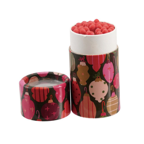 Jewel Box Safety Matches in Tube - Baubles