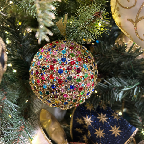 Jewel Box Gem Ball Ornament