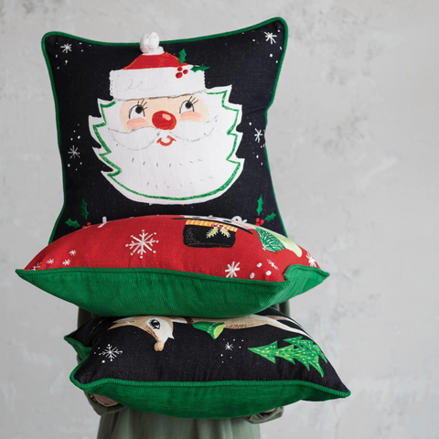 Jingle All The Way Reindeer Pillow