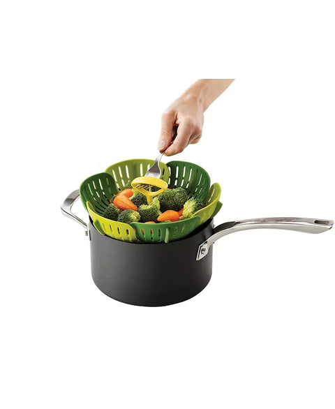Joseph Joseph Bloom™ Green Folding Steamer Basket
