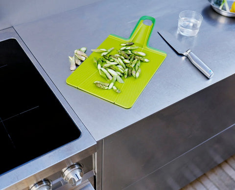 Joseph Joseph Chop2Pot™ Plus Large Folding Cutting Board - Green
