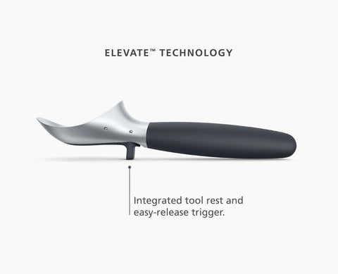 Joseph Joseph Elevate™ Gray Ice-cream Scoop