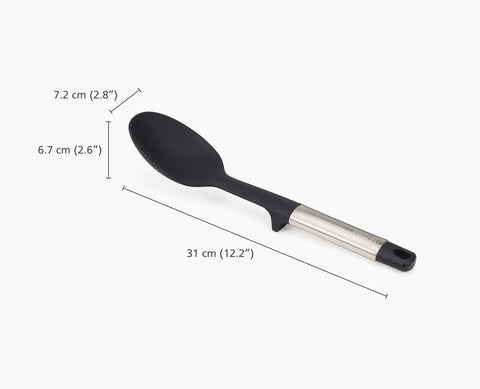 Joseph Joseph Elevate™ Stainless-Steel + Silicone Solid Spoon