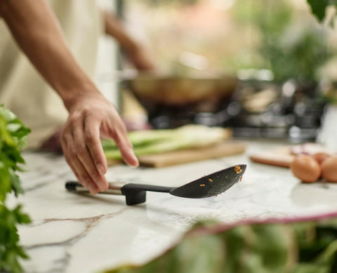 Joseph Joseph Elevate™ Stainless-Steel + Silicone Solid Spoon