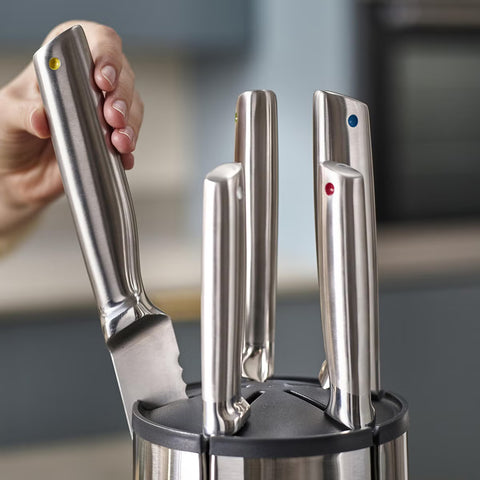 Joseph Joseph Elevate™ Steel Knives Carousel 5-piece Set
