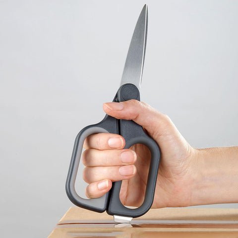 Joseph Joseph PlusCut™ Gray Scissors with Integrated Box Cutter