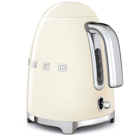 SMEG 7 Cup Retro Style Electric Tea Kettle, Cream