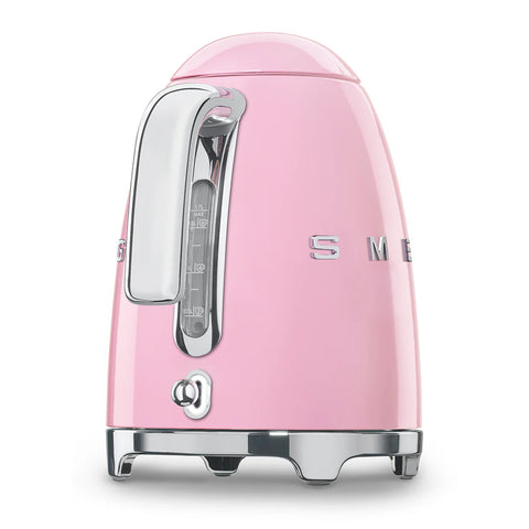 SMEG 7 Cup Retro Style Electric Tea Kettle, Pink