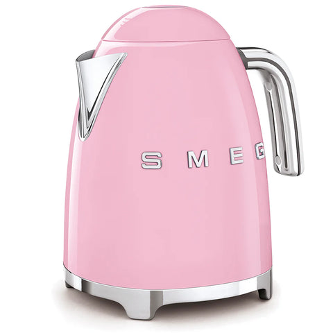 SMEG 7 Cup Retro Style Electric Tea Kettle, Pink