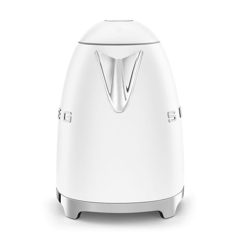 SMEG 7 Cup Retro Style Electric Tea Kettle, Matte White