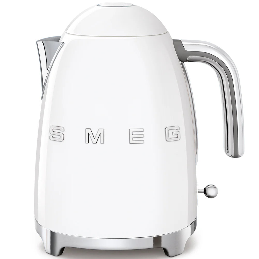 SMEG 7 Cup Retro Style Electric Tea Kettle, White – Belleville Market