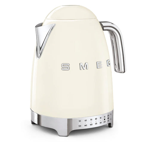 SMEG Retro Style 7 Cup Variable Tea Kettle, Cream