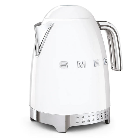 SMEG Retro Style 7 Cup Variable Tea Kettle, White