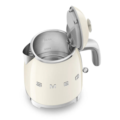 SMEG Retro Style Mini Kettle, Cream