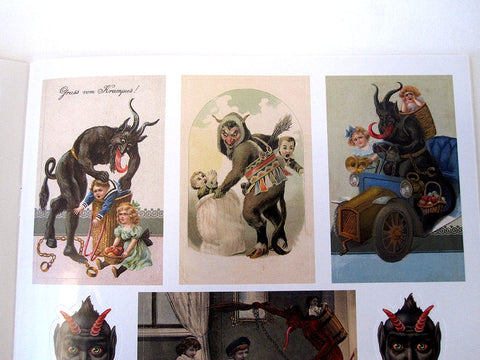 Creepy Krampus Sticker Book