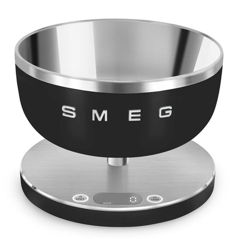SMEG Contemporary Kitchen Scale, Matte Black