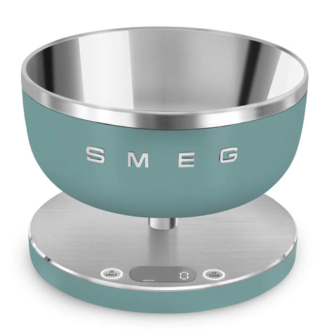 SMEG Contemporary Kitchen Scale, Jade