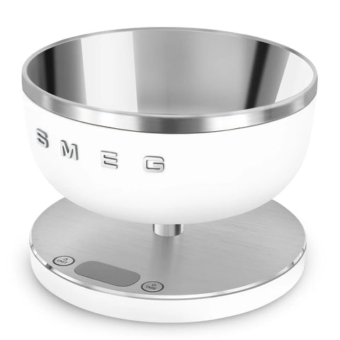 SMEG Contemporary Kitchen Scale, Matte White