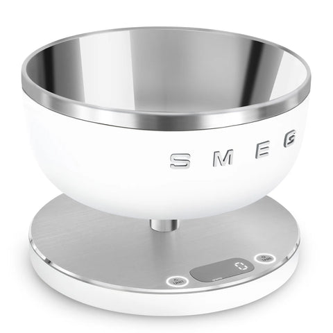 SMEG Contemporary Kitchen Scale, Matte White