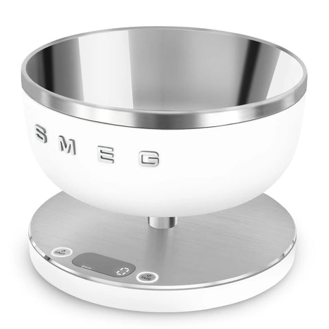 SMEG Contemporary Kitchen Scale, Matte White