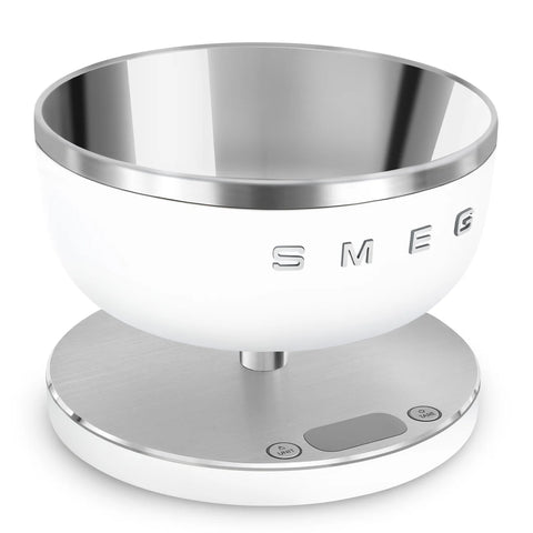 SMEG Contemporary Kitchen Scale, Matte White
