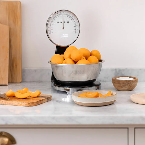 SMEG Retro Style Kitchen Scale, Black