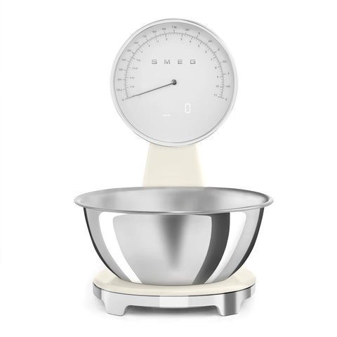 SMEG Retro Style Kitchen Scale, Cream