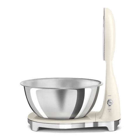 SMEG Retro Style Kitchen Scale, Cream