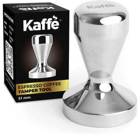 Stainless Steel Espresso Tamper 51mm - Kaffe