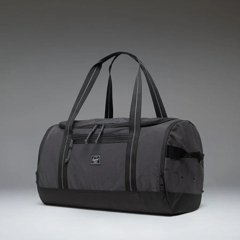 Kaine Ripstop Reflective Duffle, Black/Black - Herschel Supply Co.