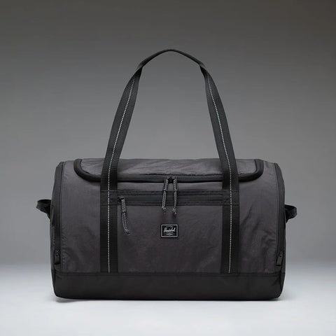Kaine Ripstop Reflective Duffle, Black/Black - Herschel Supply Co.