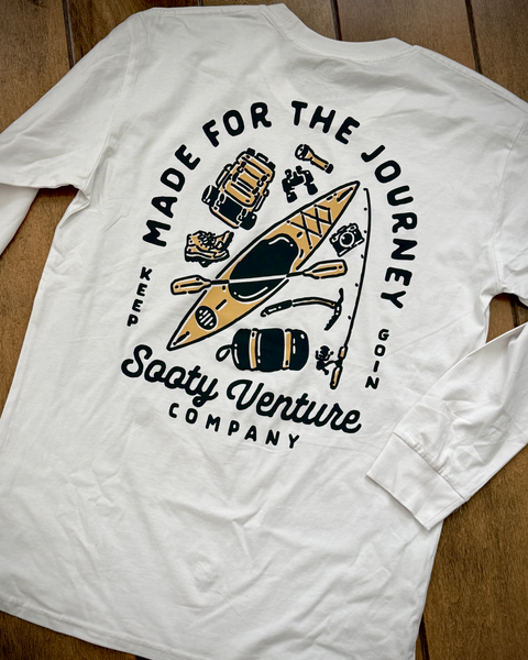 Made For The Journey Long Sleeve Tee - Sooty Venture Co.