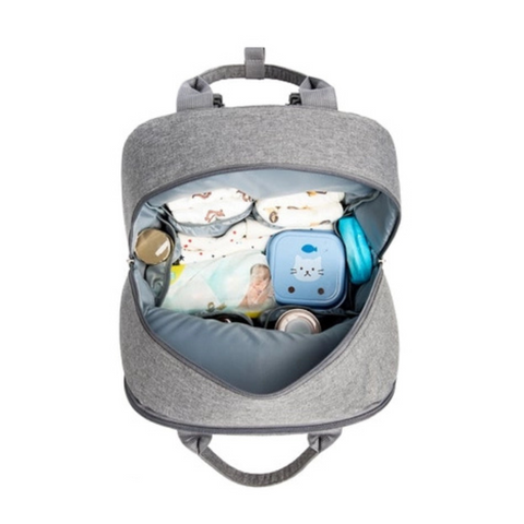 KeaBabies Rove Diaper Backpack - Classic Gray
