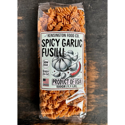 Kensington Food Co. Spicy Garlic Fusilli Pasta
