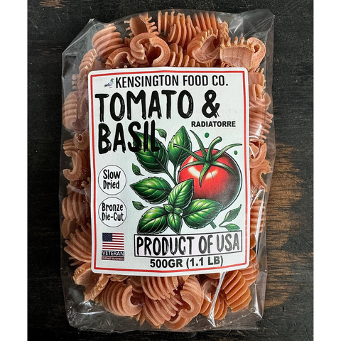 Kensington Food Co. Tomato and Basil Radiatore Pasta