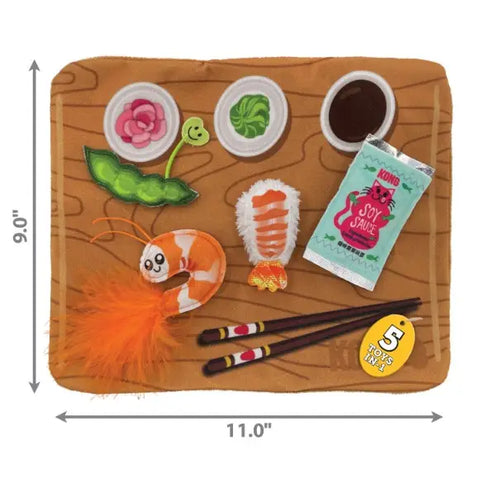 Kong® Pull-A-Partz™ Sushi Cat Toy