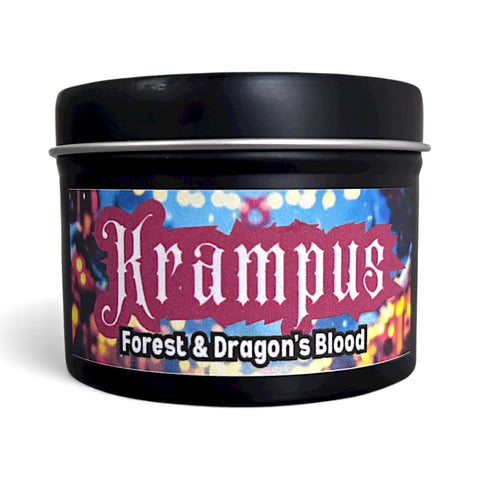 Krampus Candle - Forest & Dragon’s Blood